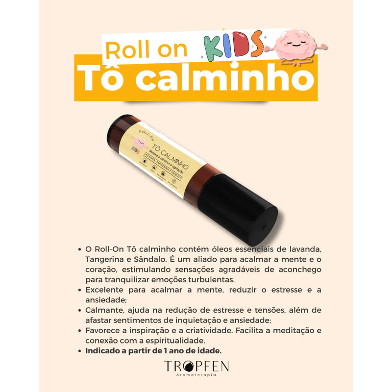 Aromaterapia Infantil Óleos Essenciais - ATÉ 12H DE SONO